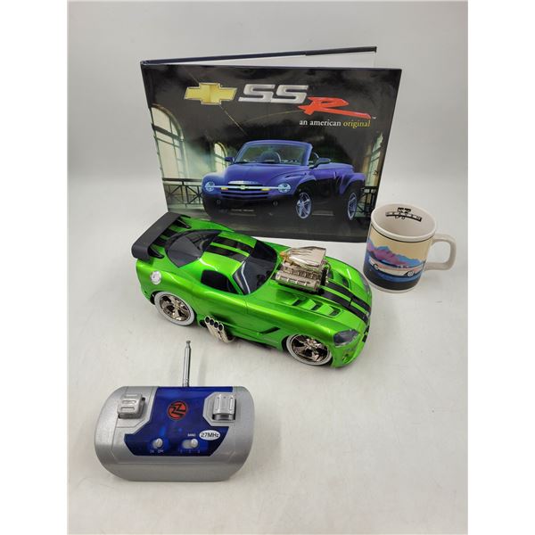 Ridemakerz Dodge Viper RC Car w/ Remote, Book, & Mug