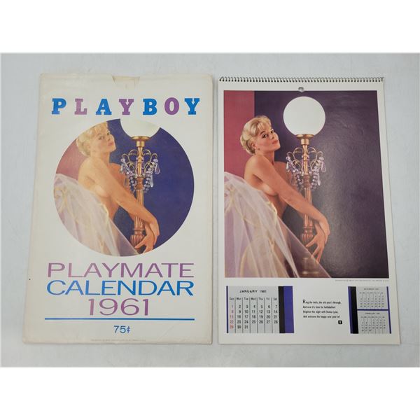 VTG 1961 Playboy Calendar