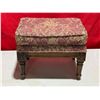 Image 1 : Antique Upholstered Footstool