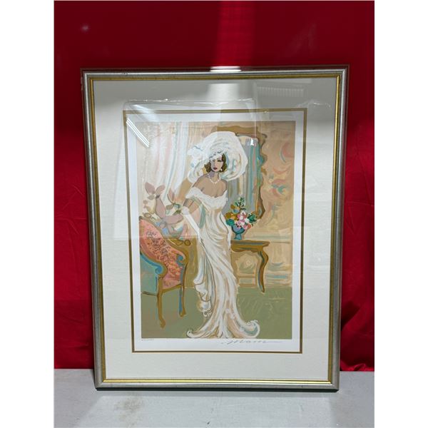Framed, Signed, & Numbered "Candide" Print by Isaac Maimon