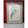 Image 1 : Framed Asian Watercolor Print