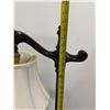 Image 3 : VTG Wood Bridge Arm Lamp
