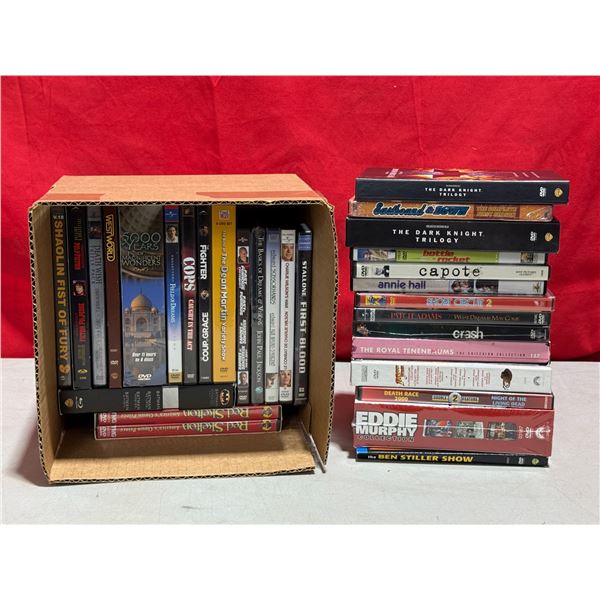 Lot of Assorted DVDs