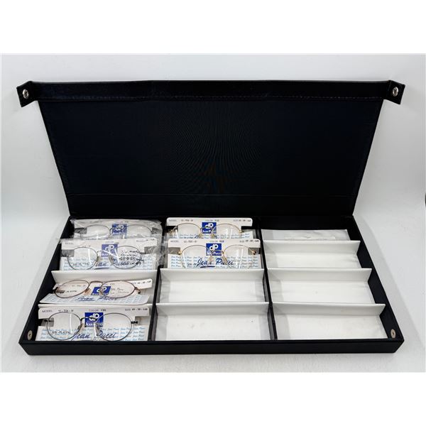 Assorted NOS Glasses w/ Display Case