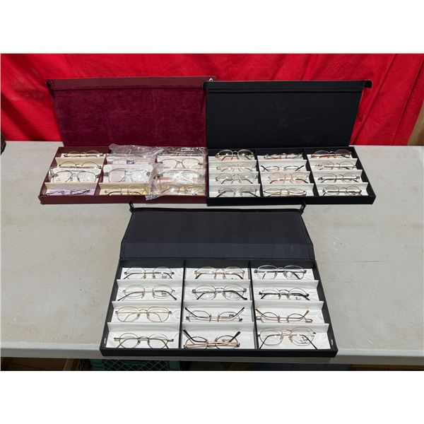 Assorted NOS Glasses w/ Display Cases