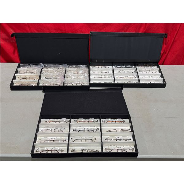 Assorted NOS Glasses w/ Display Cases