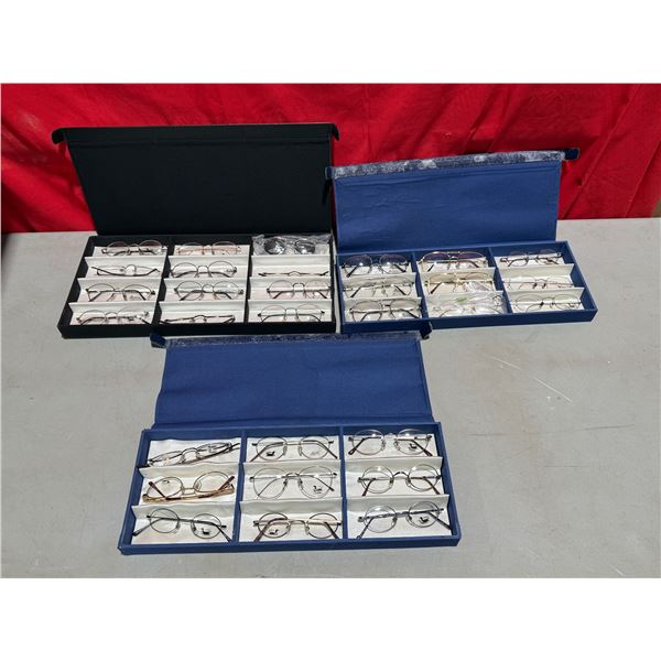 Assorted NOS Glasses w/ Display Cases