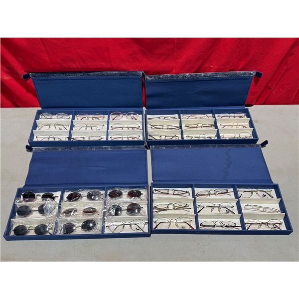 Assorted NOS Glasses w/ Display Cases