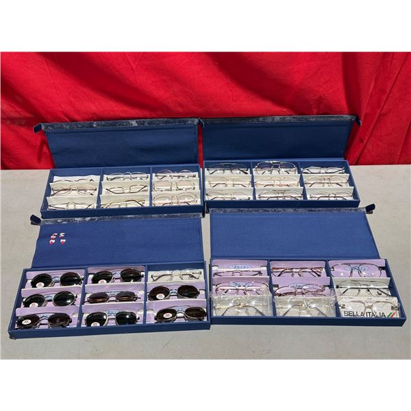 Assorted NOS Glasses w/ Display Cases