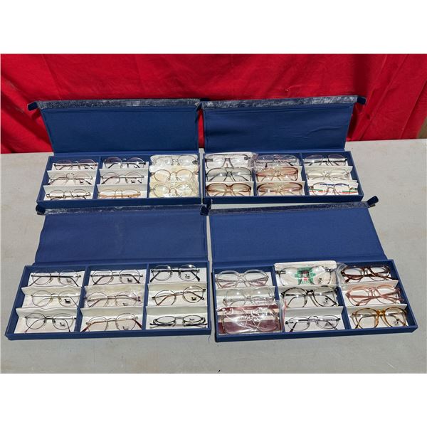 Assorted NOS Glasses w/ Display Cases