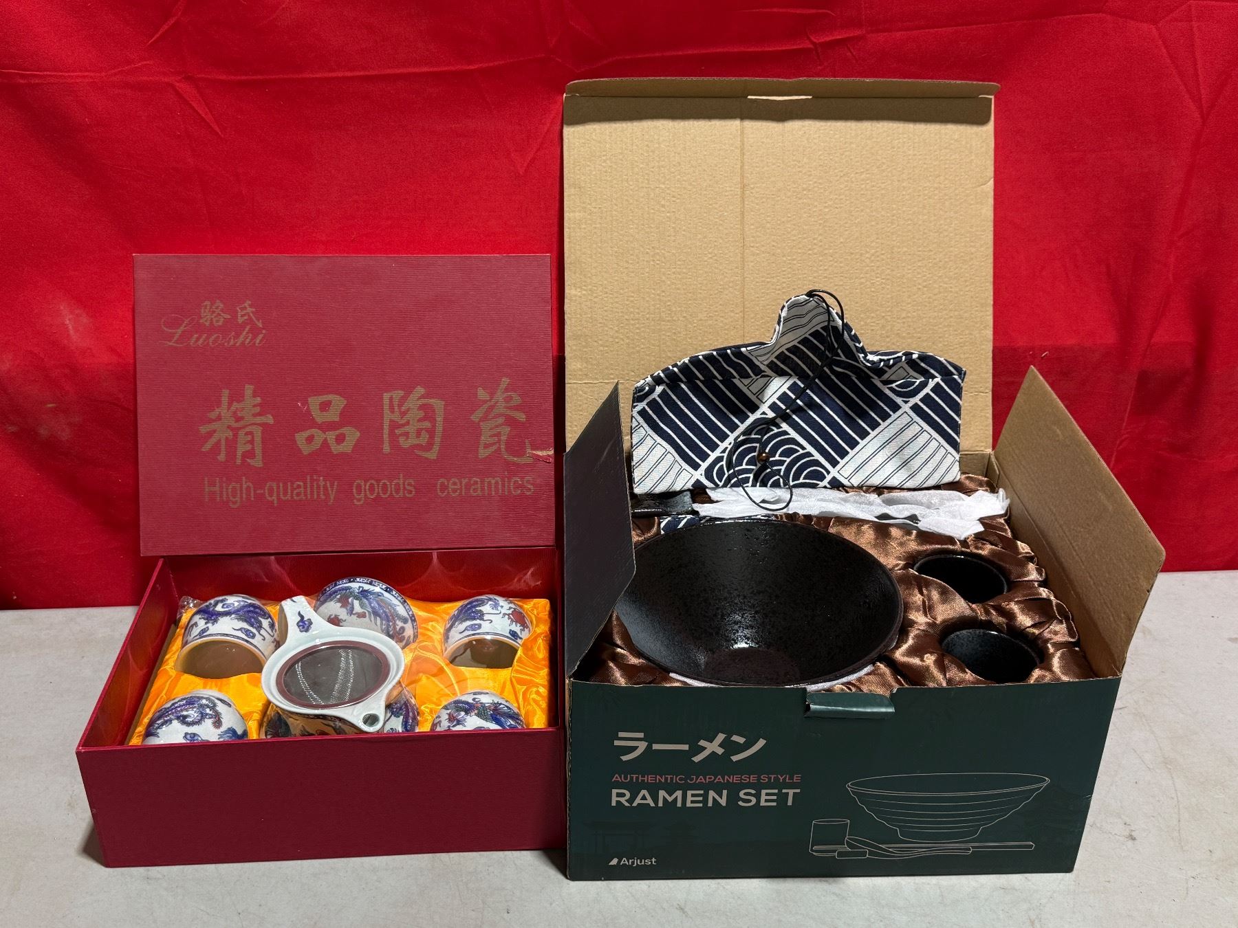 Asian Tea Set & Ramen Set