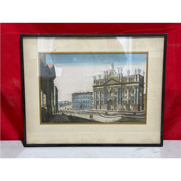 Framed St. John Lateran Print