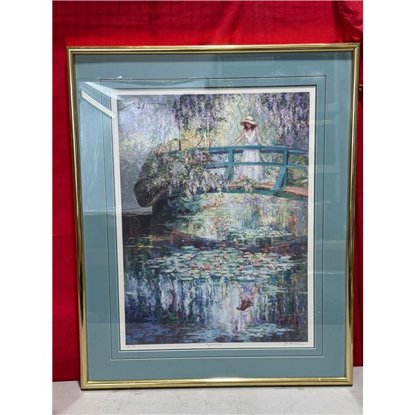 Framed, Signed, & Numbered "Reflections" Print by Lynn Gertenbach