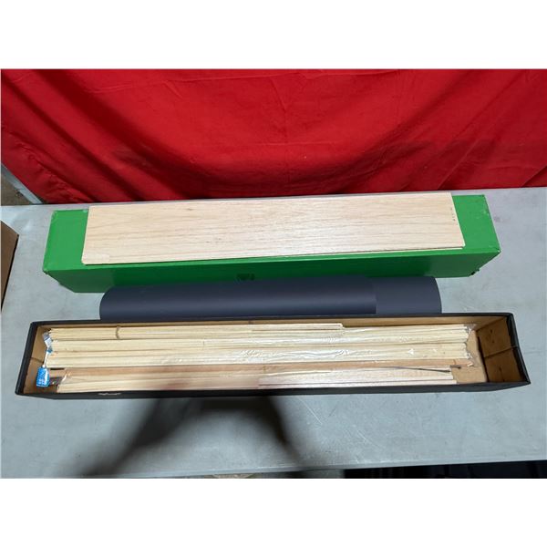 Thin Strips of Wood Pieces for Making Models