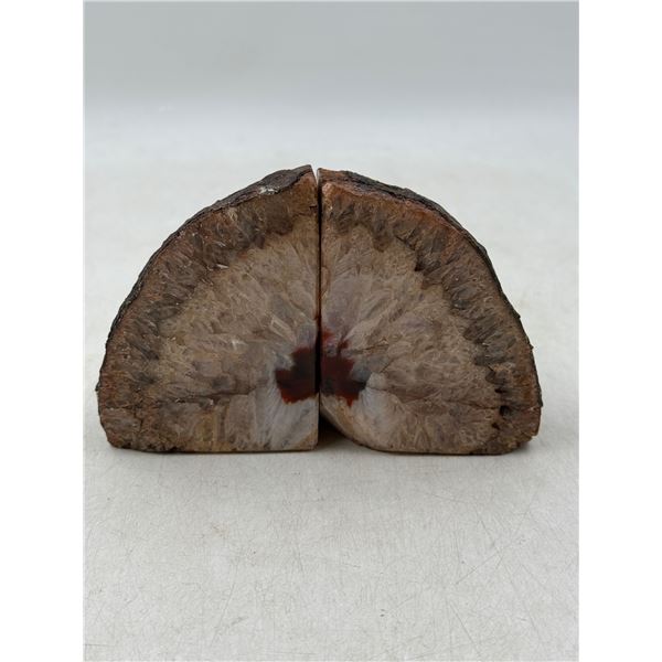 Pair of Geode Bookends