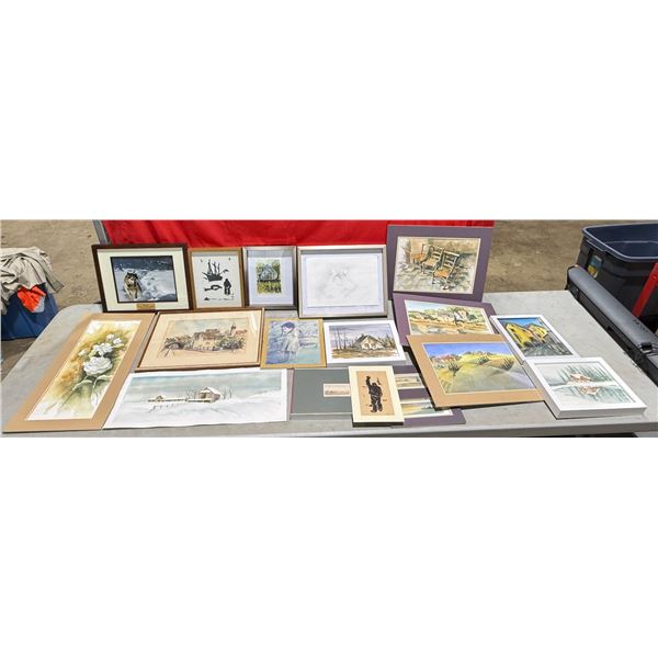 Lot of Assorted Prints