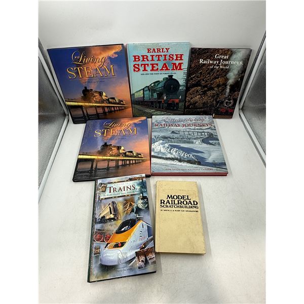 Lot of Assorted Railroadiana Books