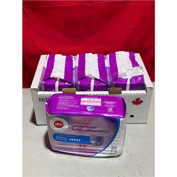 Lot of Women's Absorbant Underwear