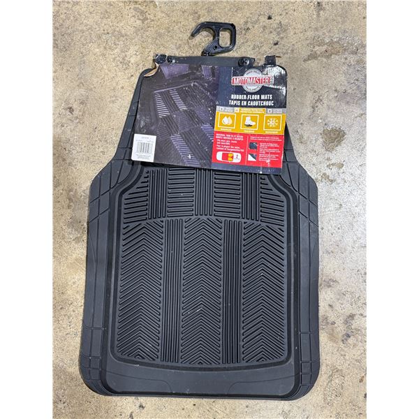 2 Motomaster Rubber Floor Mats