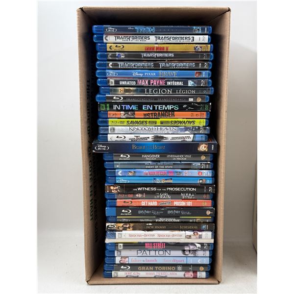 Lot of Assorted Blu-Ray DVDs