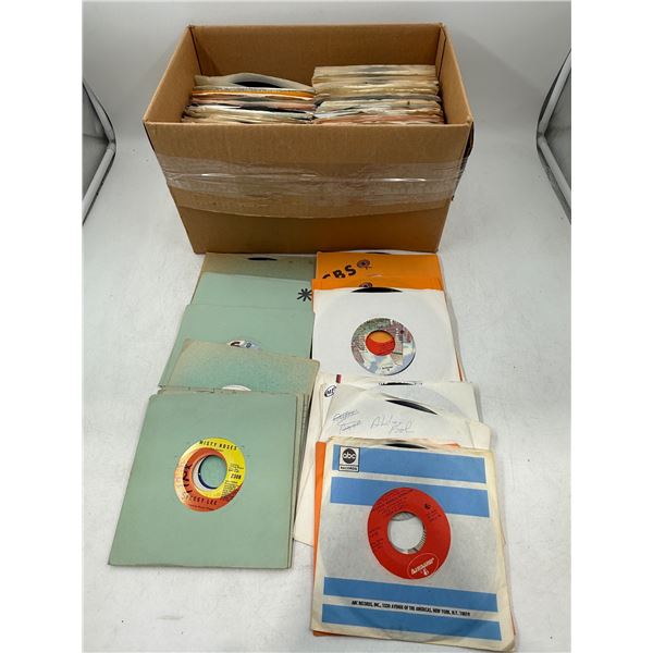 Lot of Assorted 45 RPM Vinyl Records
