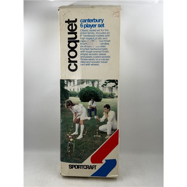 Sportcraft 6-Player Croquet Set