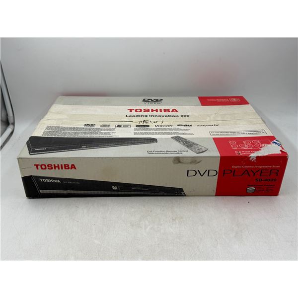 Toshiba DVD Player SD-4000