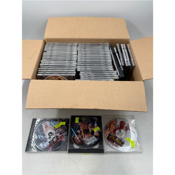 Lot of Assorted Adult DVDs