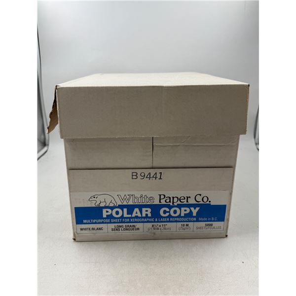 White Paper Co. Polar Copy Letter-Sized Printer Paper