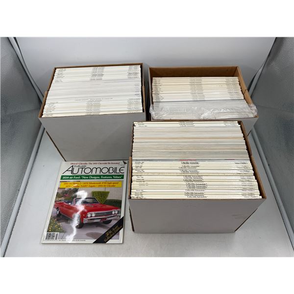 Lot of Collectible Automobile Magazines
