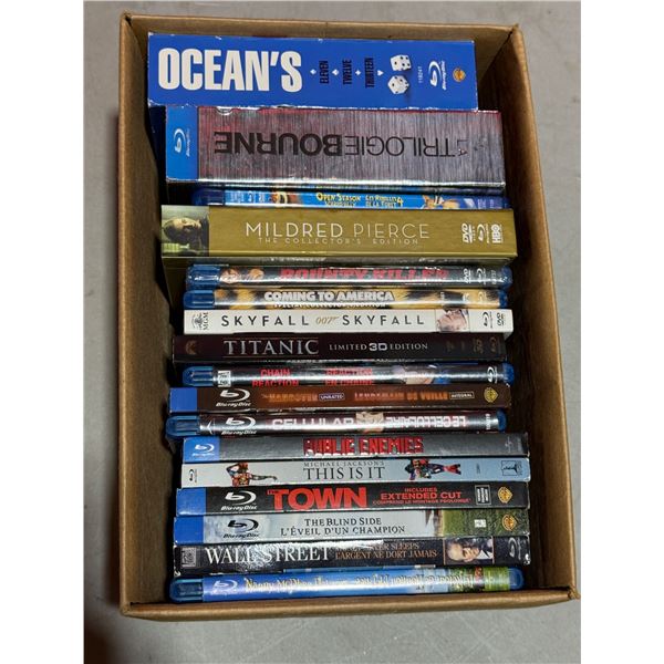 Lot of Assorted Blu-Ray DVDs