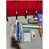Image 3 : Outdoor Lot w/ Badminton Rackets, Badminton Net, Dive Mask, Floaties, & More