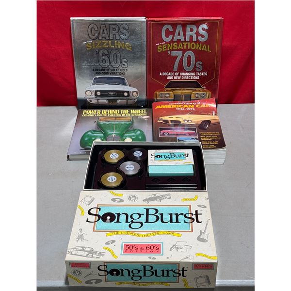 VTG Automobilia Books & 50s/60s Edition Song-Burst Lyric Game