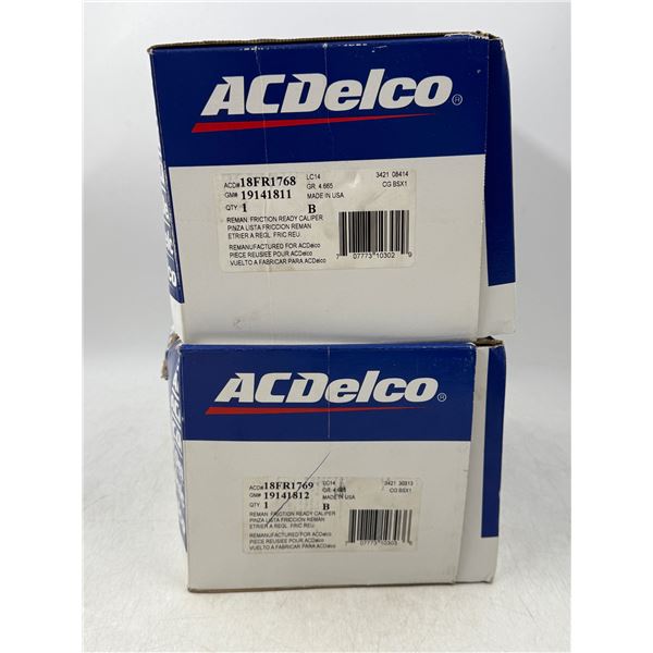 2 ACDelco Friction Ready Calipers
