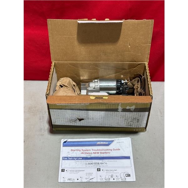 ACDelco Starting System/Starter Motor