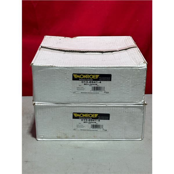 2 Monroe Brake Rotors