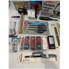 Image 3 : Tool & Automobile Lot w/ Tire Tread Depth Gauge, Portable Halogen Lamp, Torx Screwdrivers, & More