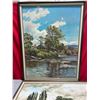 Image 2 : 3 Framed Landscape Prints