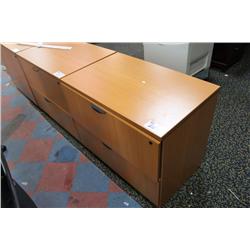 Cherry 2 Drw. Lateral File Cabinet
