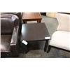 Image 2 : Dark Wood 3 Piece Coffee Table Set