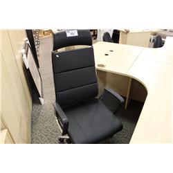 Black Leather Executive Designer Chair