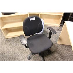 Black Fully Adjustable Ergonomic Task Chair