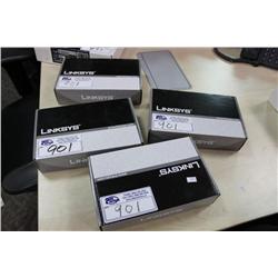 4 Linksys Adaptors
