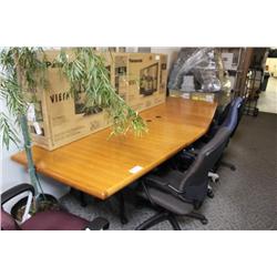 Cherry 12Ft Boardroom Table