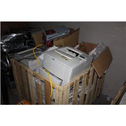 2 Bins Of Computer Equipment & 1 Photocopier