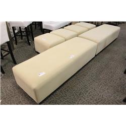Tan 6Ft Lounge Bench