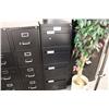 Image 1 : Black 4 Drawer Legal File Cabinet