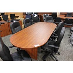 Cherry 8Ft Boardroom Table