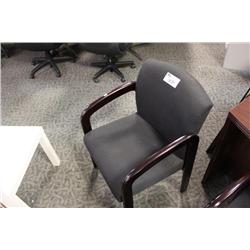 Mahogany Framed Client Chair