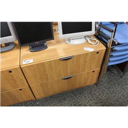 Maple 2 Drawer Lateral File Cabinet